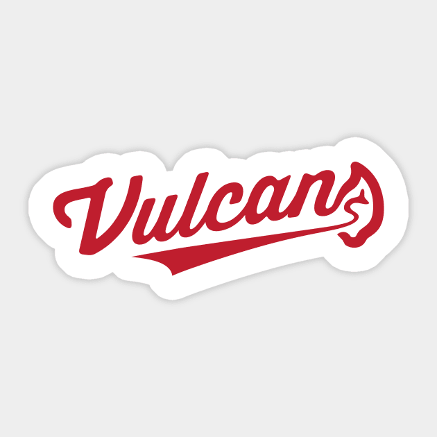 Vulcans Sticker by gonzr_fredo